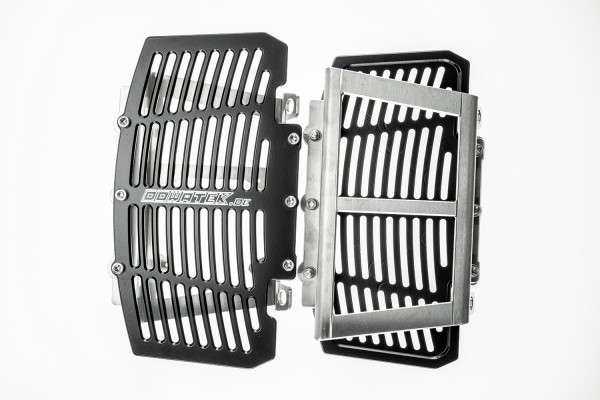 Premium Radiator Guard with Grid and Fan Bracket (2017-2026 KTM/Husqvarna/GasGas)