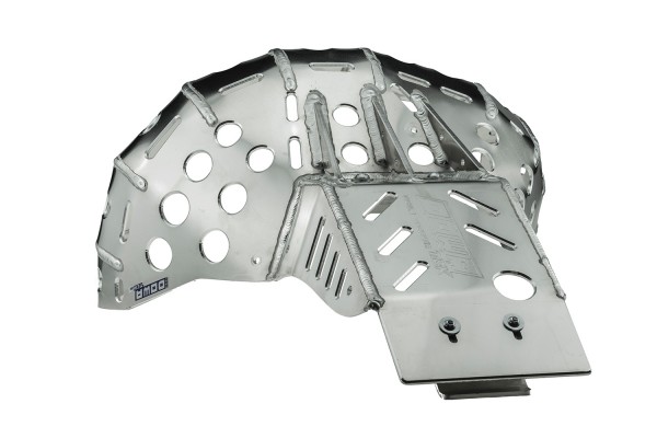 Skid Plate with Pipe Guard (KTM/Husqvarna/GasGas 2024-2025) bash plate