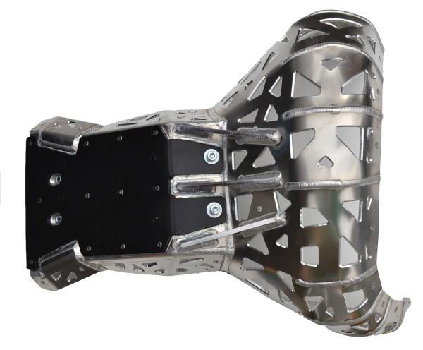 Premium Skid Plate with Pipe Guard and Plastic bottom (2017-2019 KTM) bash plate