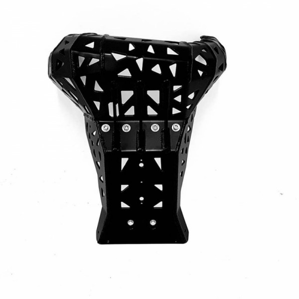 Skid Plate with Pipe Guard black edition (2024-2025 KTM/Husqvarna) bash plate