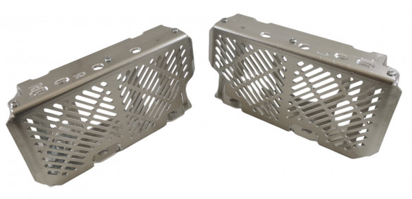 Radiator Guard with Grid and Fan Bracket (2020-2025 Beta RR) radiator braces