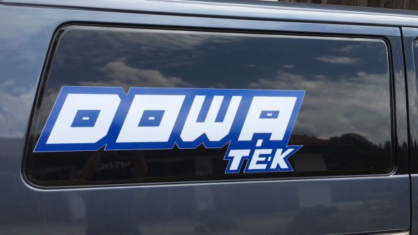 Big DOWATEK Sticker for Transporter or Trailer 90x25cm