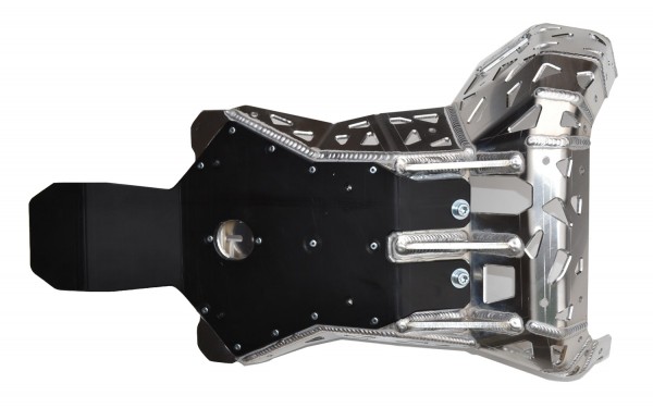 Premium Skid Plate with Pipe Guard and Link Guard (2015-2024 Xtrainer) bash plate