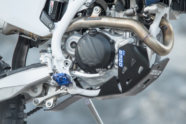 4Stroke Engine Skid Plate with Link Guard (Beta 2020-2025) bash plate