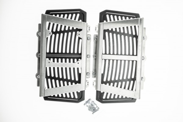 Premium Radiator Guard with Grid and Fan Bracket (2017-2026 KTM/Husqvarna/GasGas)