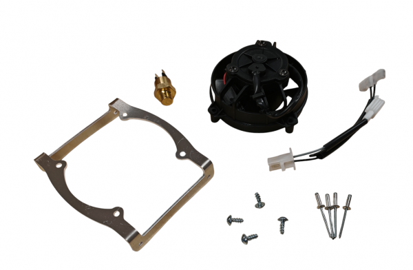Lüfter Set BETA RR inklusive Halter und Thermostat (2024-2026 Beta X-Pro, RR 2-takt)